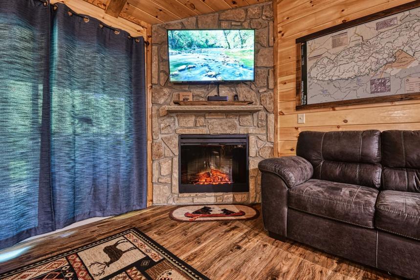 Laura Bell on Cosby Creek East Tennessee