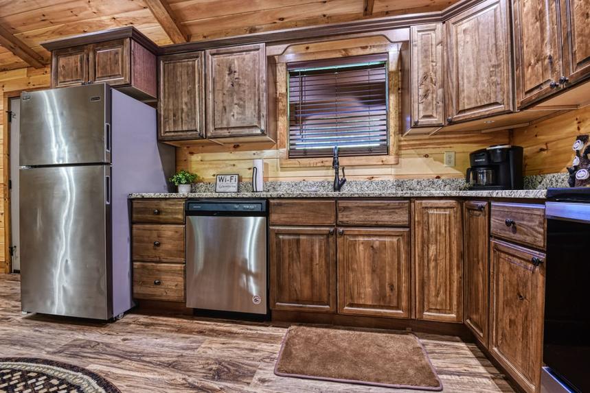 Laura Bell on Cosby Creek East Tennessee