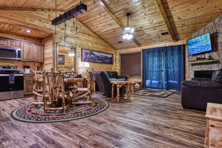 Laura Bell on Cosby Creek East Tennessee