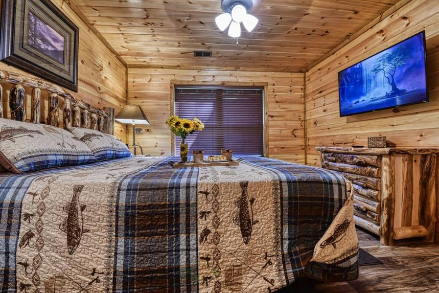 Laura Bell on Cosby Creek East Tennessee