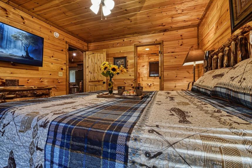 Laura Bell on Cosby Creek East Tennessee