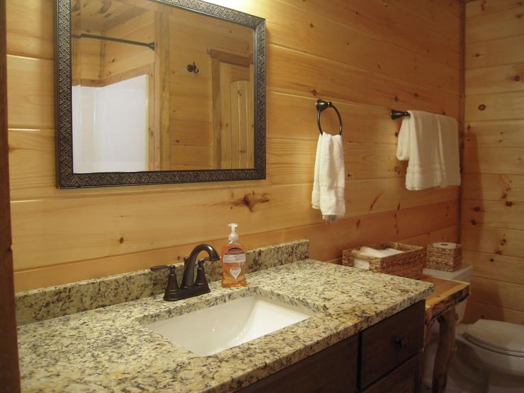 Laura Bell on Cosby Creek East Tennessee