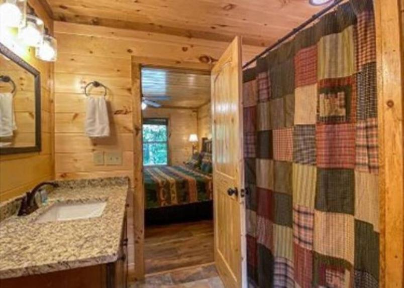 Laura Bell on Cosby Creek East Tennessee