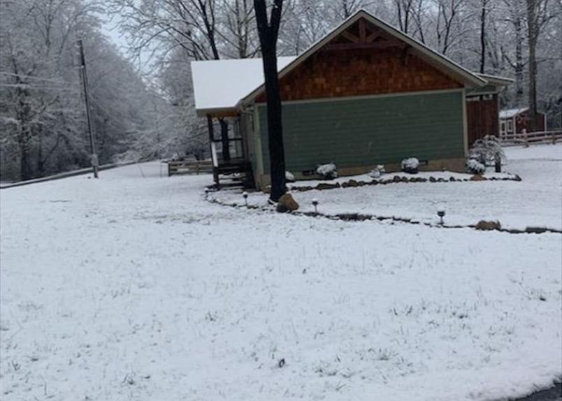 Laura Bell on Cosby Creek East Tennessee