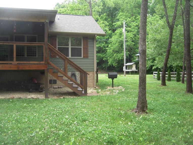 Laura Bell on Cosby Creek East Tennessee