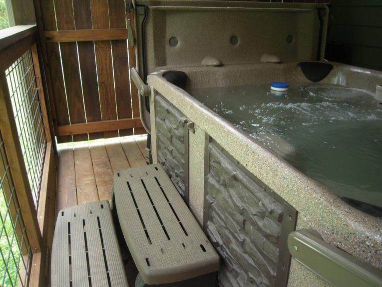 Laura Bell on Cosby Creek East Tennessee