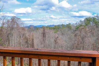 Black Bear Lodge - View from back deck
