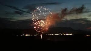 Black Bear Lodge - Pigeon Forge fireworks at night