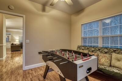 Sunset Passion - Sunroom with foosball table