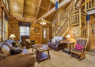 Sweet Dreams living room with rocking chair