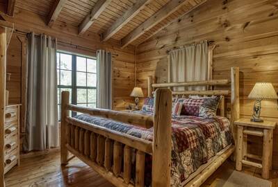Beary Beary Special - Upper level bedroom with a king size bed
