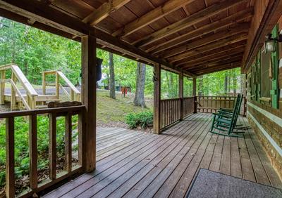 Back to Nature covered entry deck