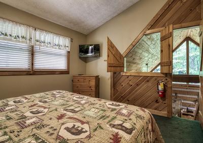 Back to Nature upper level bedroom