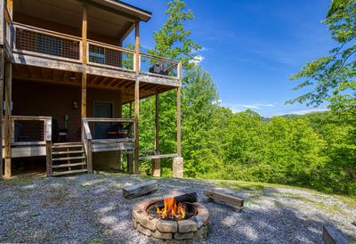 Wild Heart Lodge - Outdoor fire pit