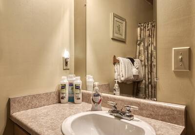 Reflections - Bathroom with single vanity