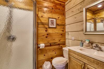 Serenity Ridge - Bathroom 1 with walk-in shower