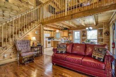 Outskirts of Heaven living room and kitchen