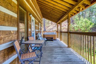 Outskirts of Heaven - Wrap around deck with hot tub