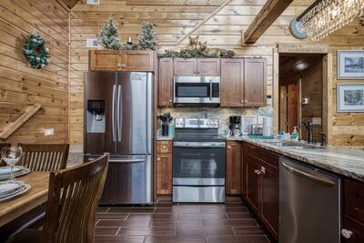 Winter Ridge fully furnished kitchen