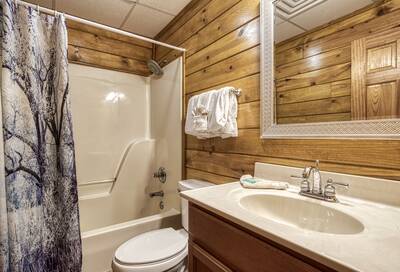 Winter Ridge bathroom with tub/shower combo