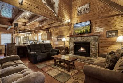 Caddy Shack Lodge living room