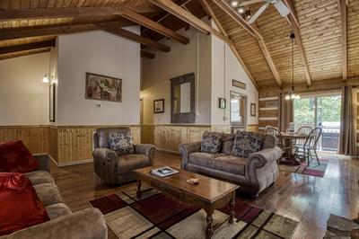 Pleasant View living room and dining room