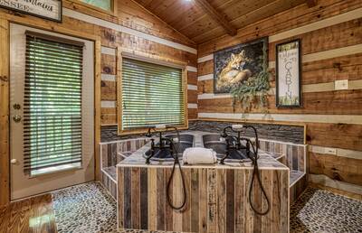 Unforgettable dual soaking tubs