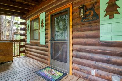 Anter Crossing cabin front door