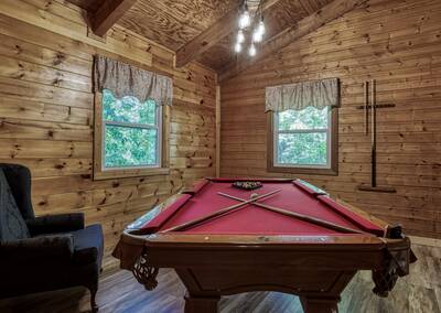 Whispering Winds pool table