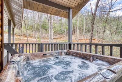 Lakeview hot tub
