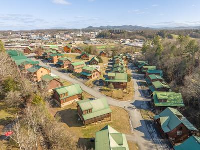 Arial view of Black Berry Ridge Resort