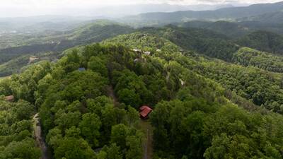 View of Pigeon Forge Cabin Rental Outskirts of Heaven
