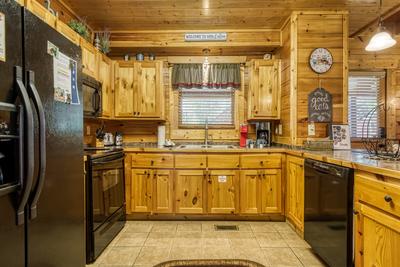 A Stone's Throw fully furnished kitchen