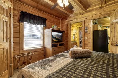 A Stone's Throw main level bedroom