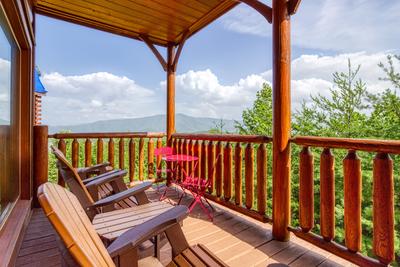 Bear's View deck with rocking chairs