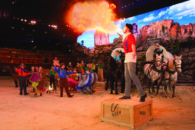 Pigeon Forge Dinner Show The Stampede Action Packed