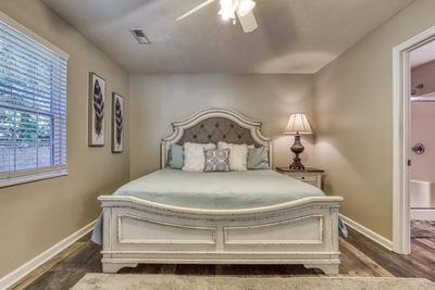 Sparkling Waters bedroom with king size bed