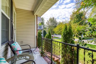 Sparkling Waters covered entry deck