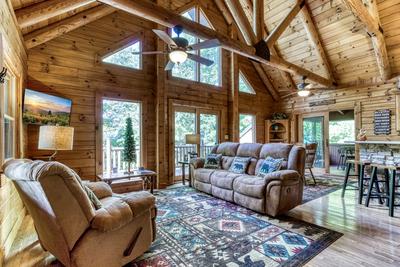 Blue Sky living room with recliner