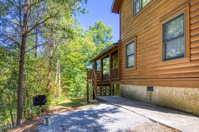 Blue Sky covered front deck