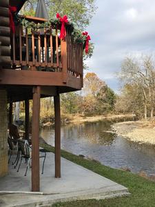 Down by the River holiday decorations