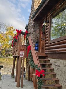 Down by the River holiday decorations 