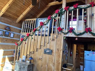 Old Glory Winterfest and holiday decorations