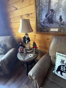 Black Bear Lodge Winterfest and holiday decorations