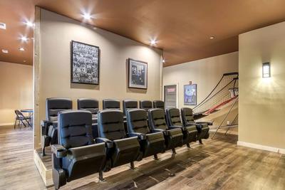 The Lodge at Burg Hill movie theater seating