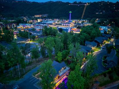 The Lodge at Burg Hill located next to downtown Gatlinburg