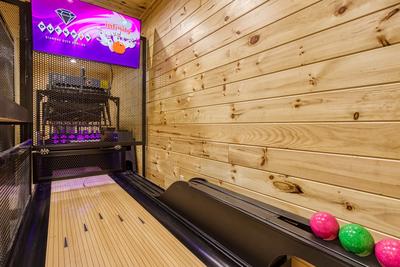 Midnight Bowling miniature fully automated duck pin bowling