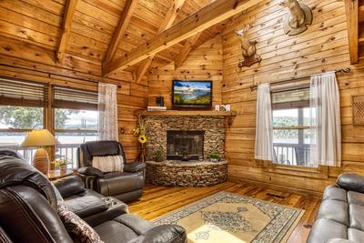 Lazy Man's Way seasonal gas fireplace