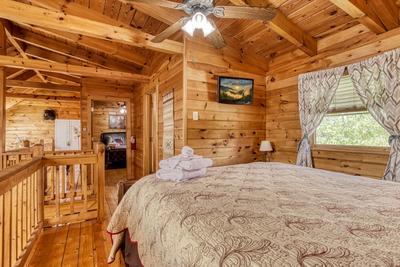 Lazy Man's Way loft area bed 