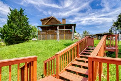 Lazy Man's Way walkway to the dock 